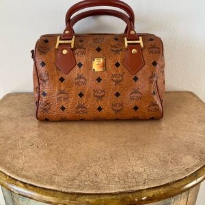 MCM Boston Bag with D Rings